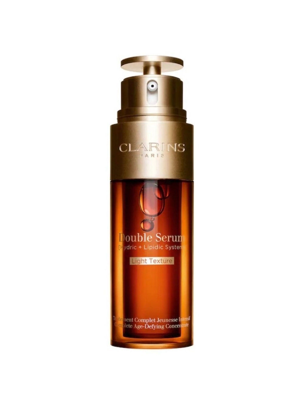 Clarins Double Serum LIGHT TEXTURE Firming & Smoothing 50 mL / 1.6 fl oz NEW